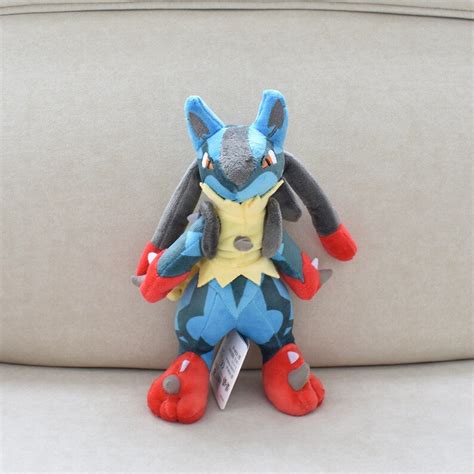 mega lucario moveset|mega lucario plush.